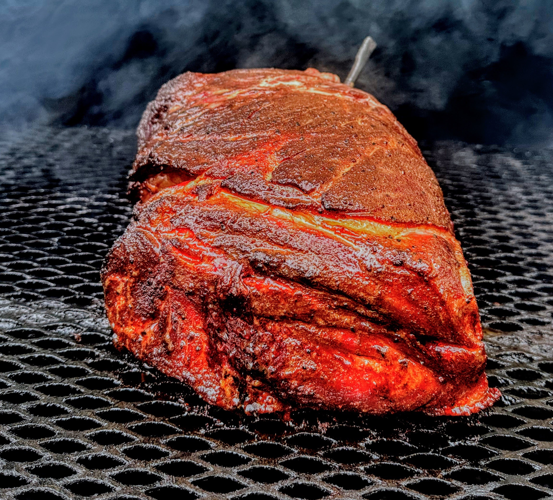 Brazilian style pulled pork slow smoked and tender